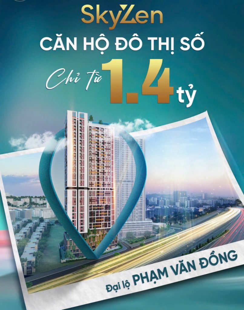 căn hộ picity sky zen chỉ 1,4 tỷ